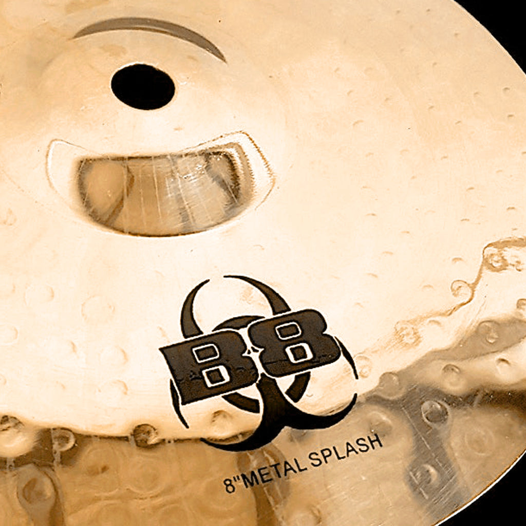 Close Up of Rech B8 Metal 8" Splash Cymbal