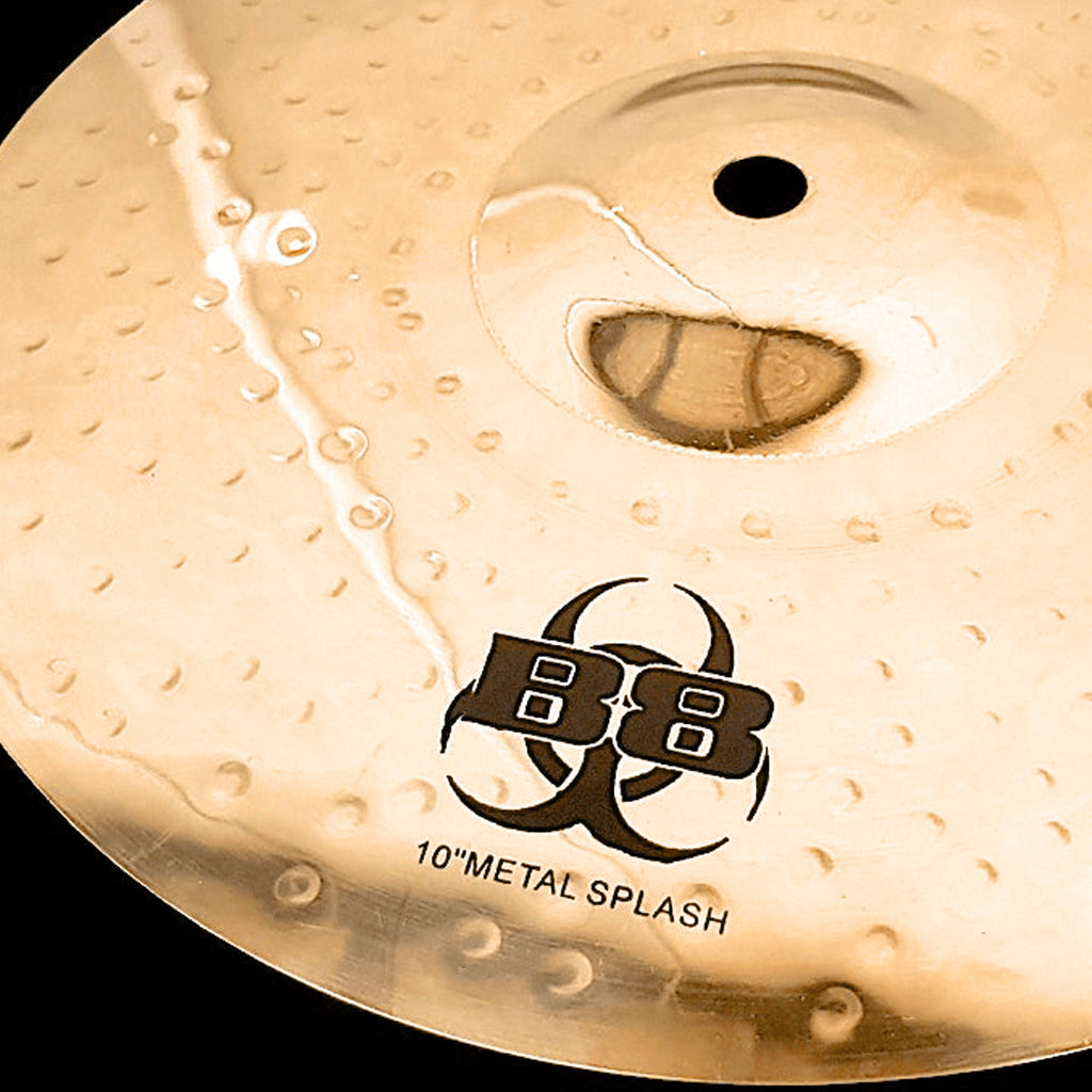 Close Up of Rech B8 Metal 10" Splash Cymbal