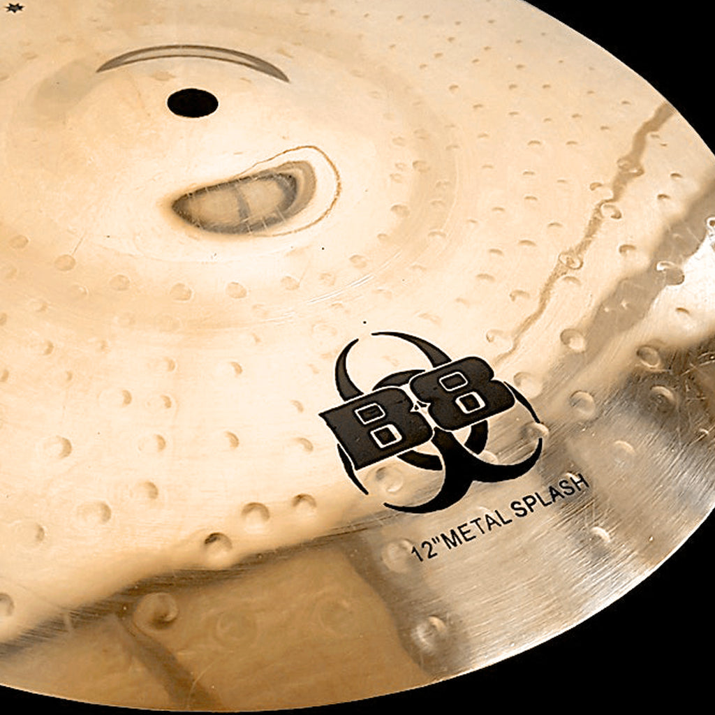 Close Up of Rech B8 Metal 12" Splash Cymbal