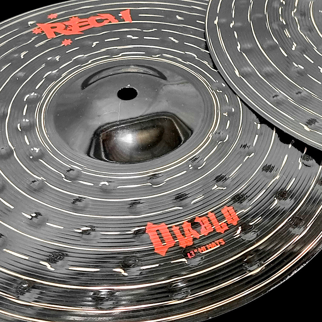 Rech Diablo 13" Hi Hat Cymbals