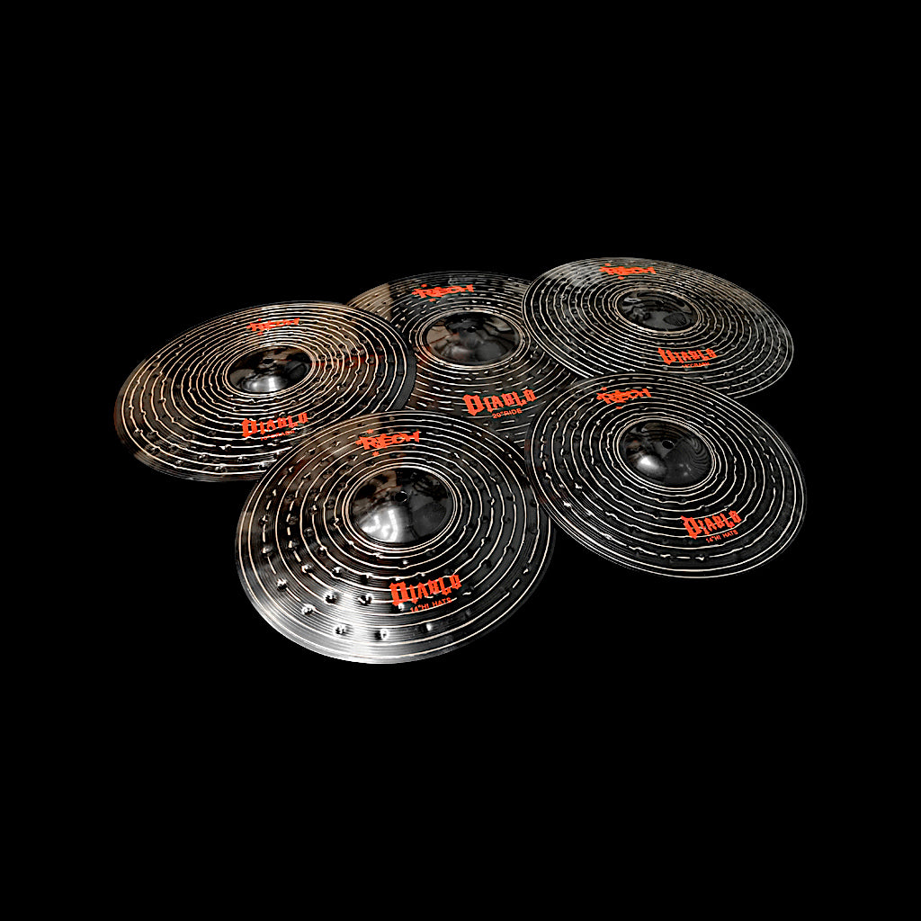 Rech Diablo 5 Piece Cymbal Pack Set