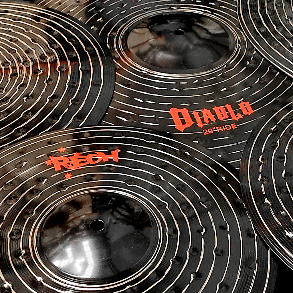 Rech Diablo 5 Piece Cymbal Pack Set