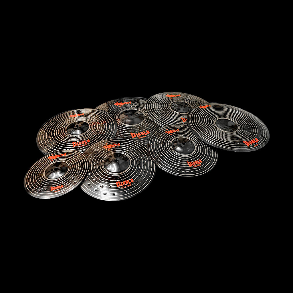 Rech Diablo 7 Piece Cymbal Pack Set
