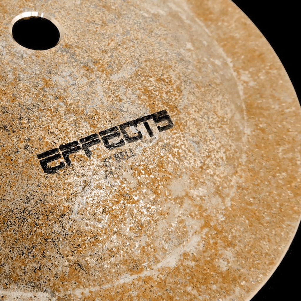 Close Up of RECH Effects 6" Natural Bell Cymbal