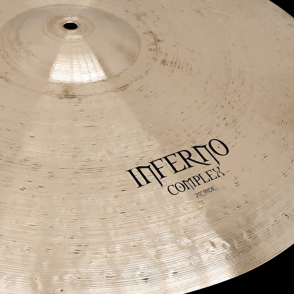 Close Up of Rech Inferno Complex 20" Ride Cymbal