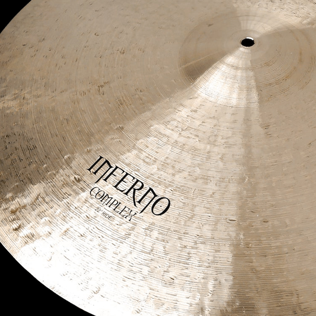 Close Up of Rech Inferno Complex 22" Ride Cymbal