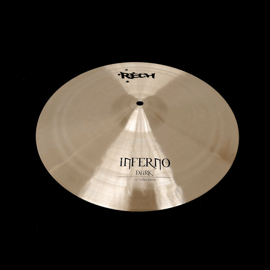 Rech Inferno Dark 15" Thin Crash Cymbal