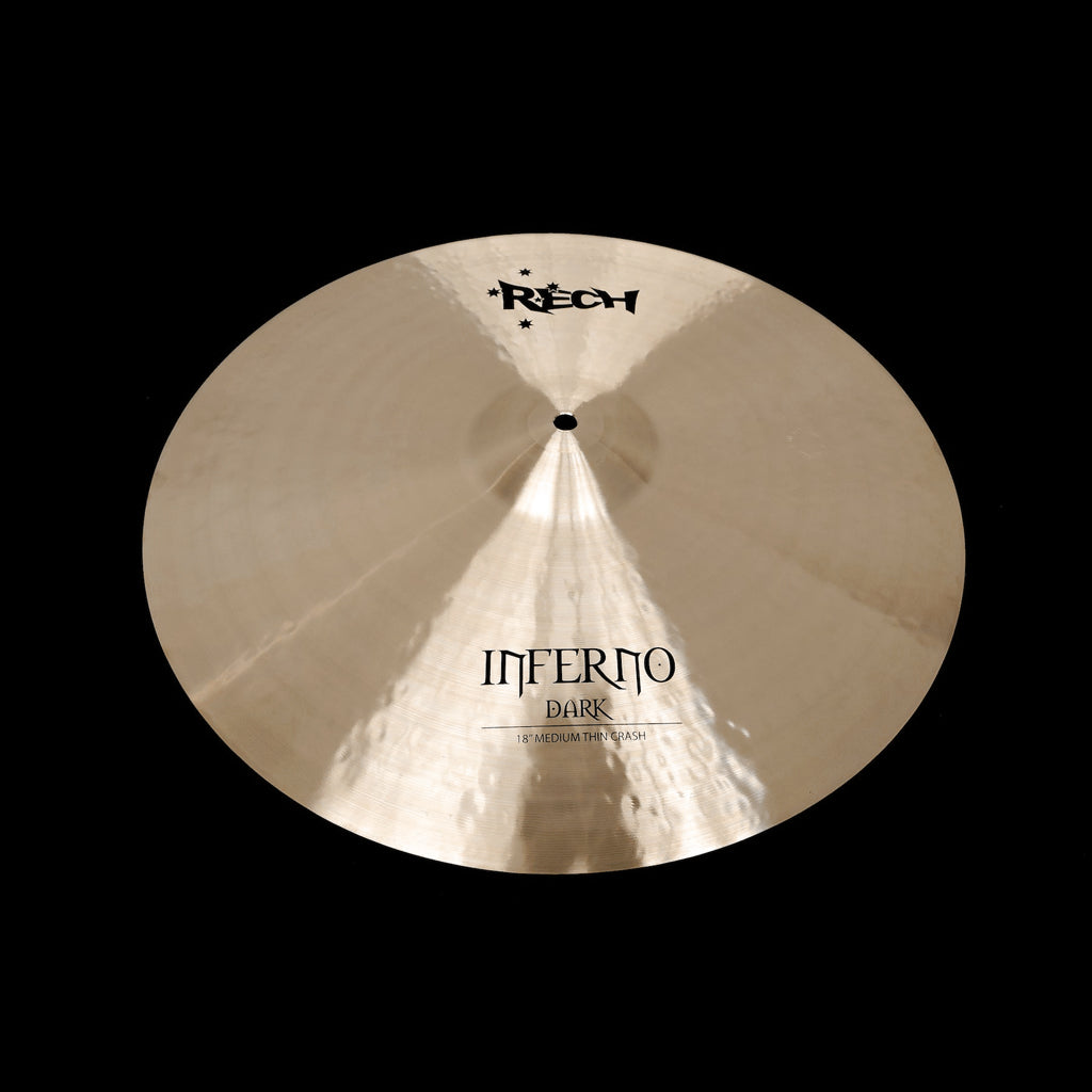 Rech Inferno Dark 18" Medium Thin Crash Cymbal