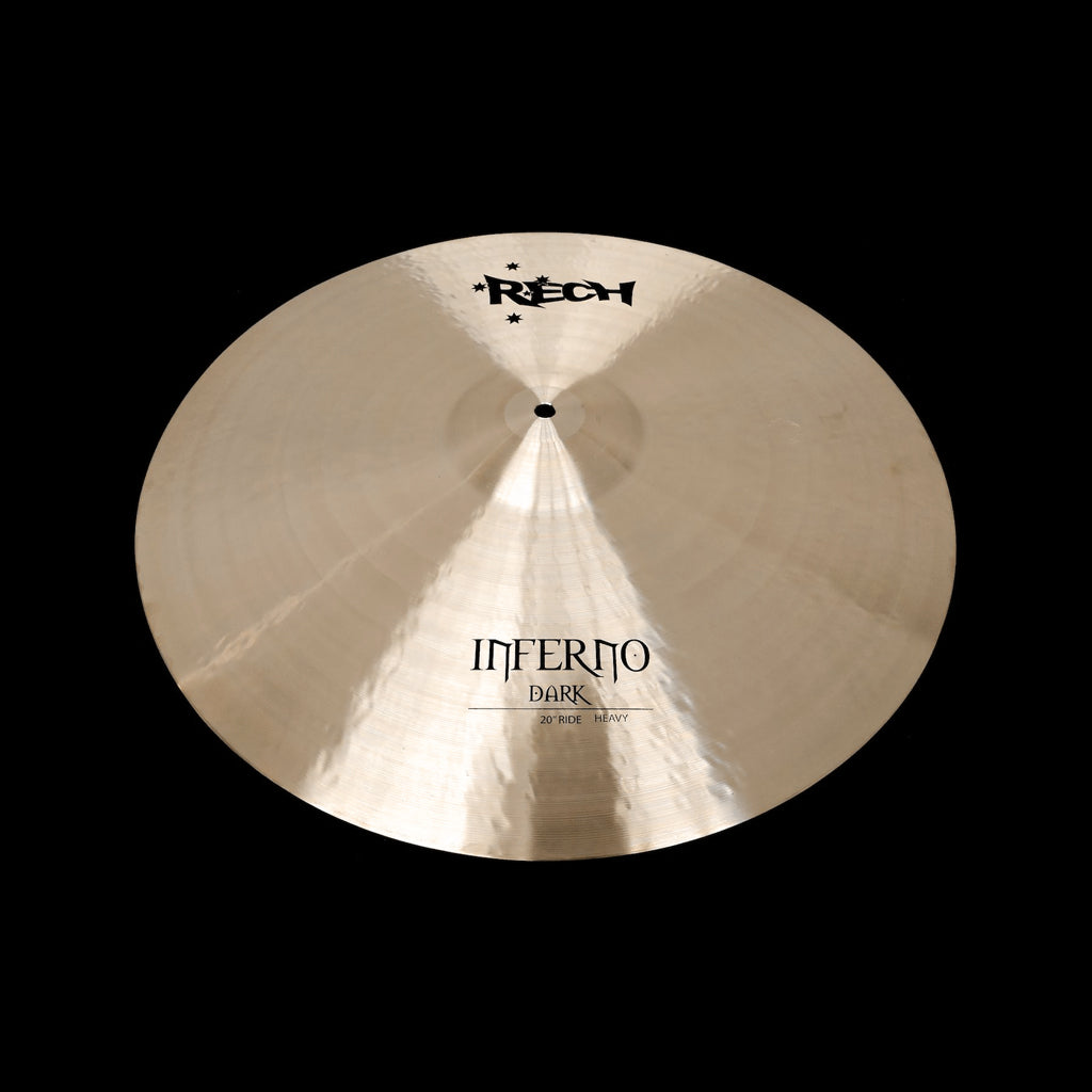 Rech Inferno Dark 20" Heavy Ride Cymbal