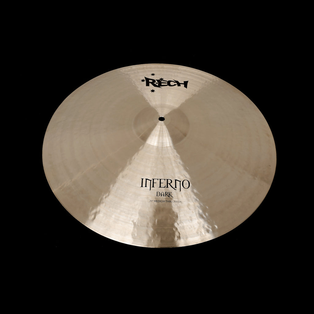 Rech Inferno Dark 20" Medium Thin Crash Cymbal