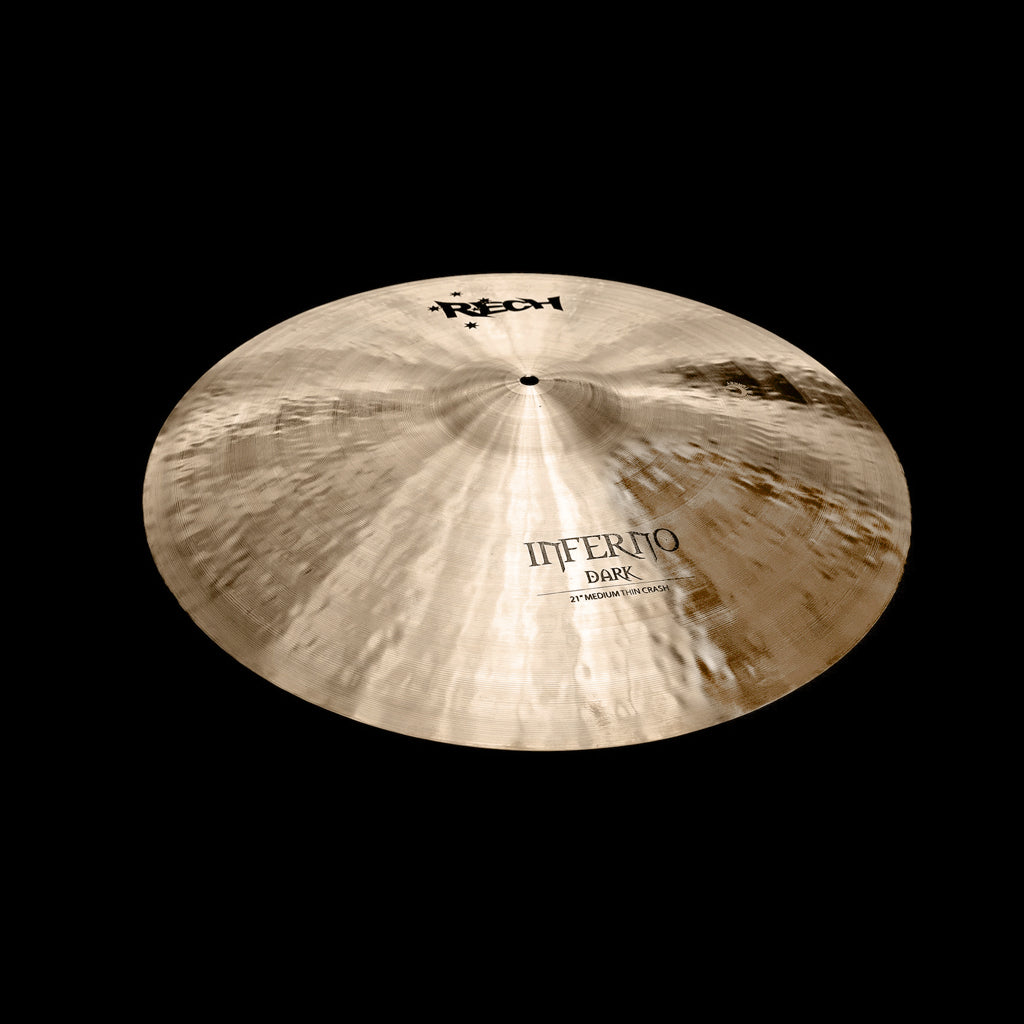 Rech Inferno Dark 21" Medium Thin Crash Cymbal