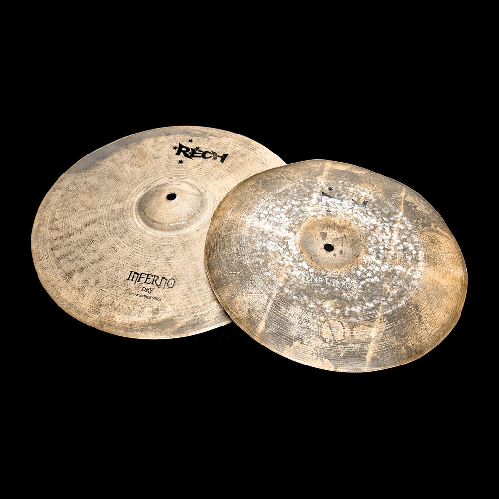 Rech Inferno Dry 12" / 14" Attack Stack Cymbals