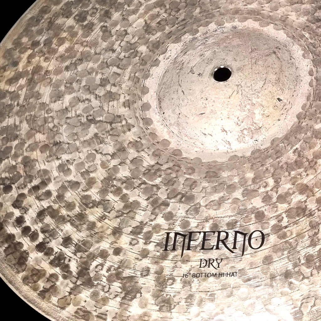 Rech Inferno Dry 16" Hi Hat Cymbals
