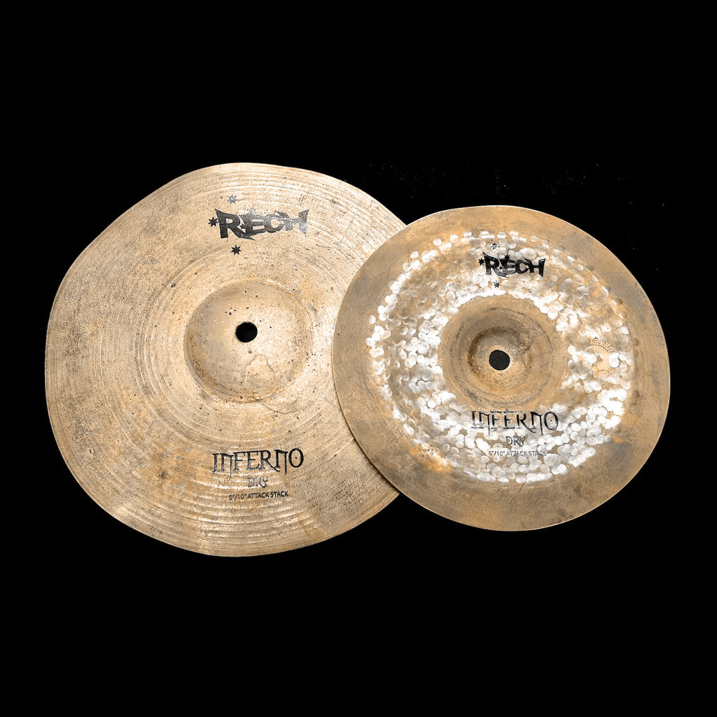 Rech Inferno Dry 8" / 10" Attack Stack Cymbals