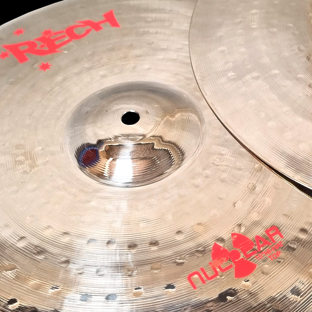 Rech Nuclear 15" Hi Hat Cymbals