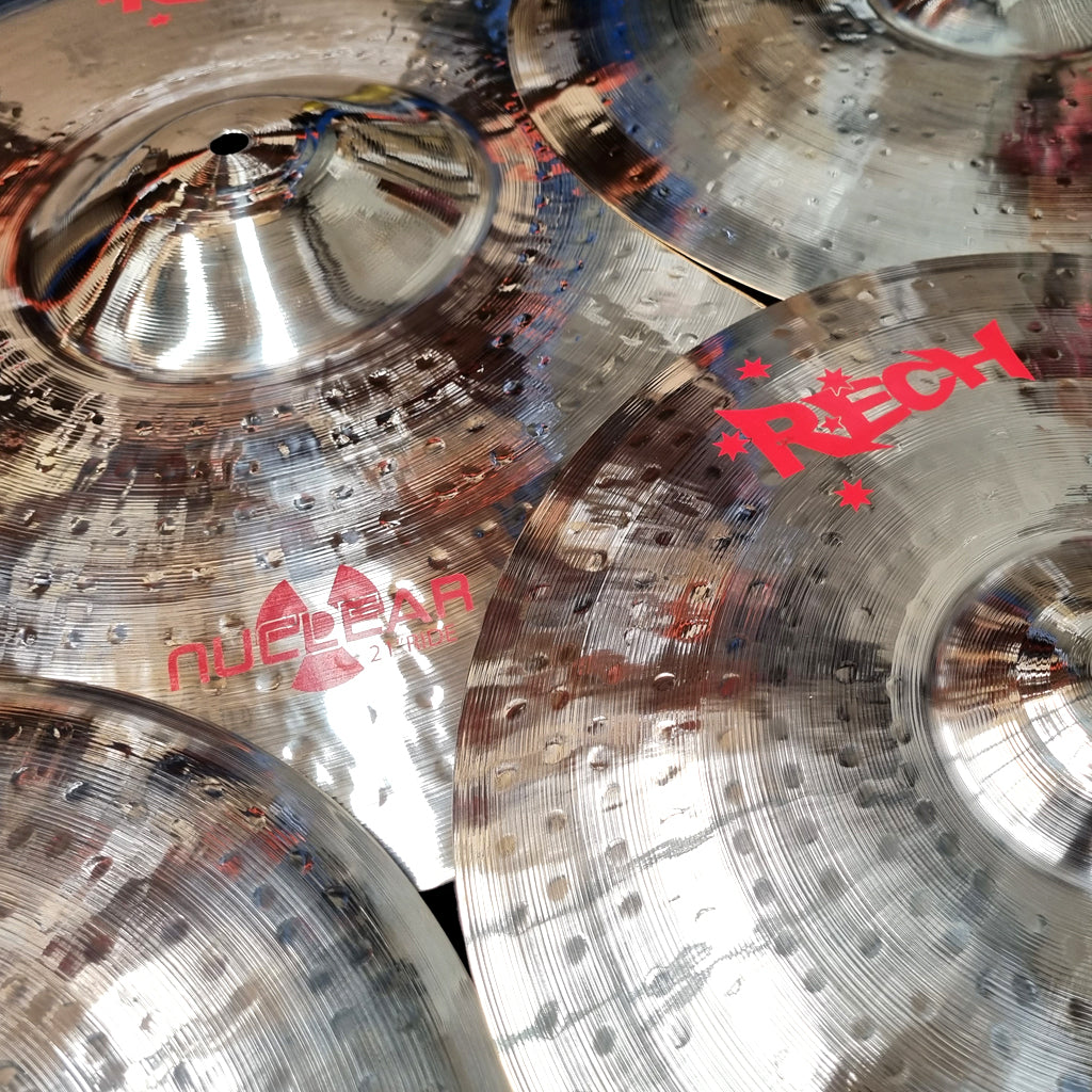Rech Nuclear 7 Piece Cymbal Super Pack Set