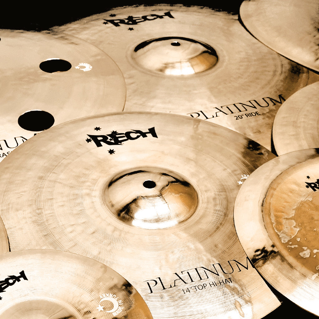 Rech Platinum 9 Piece Super Cymbal Pack Set