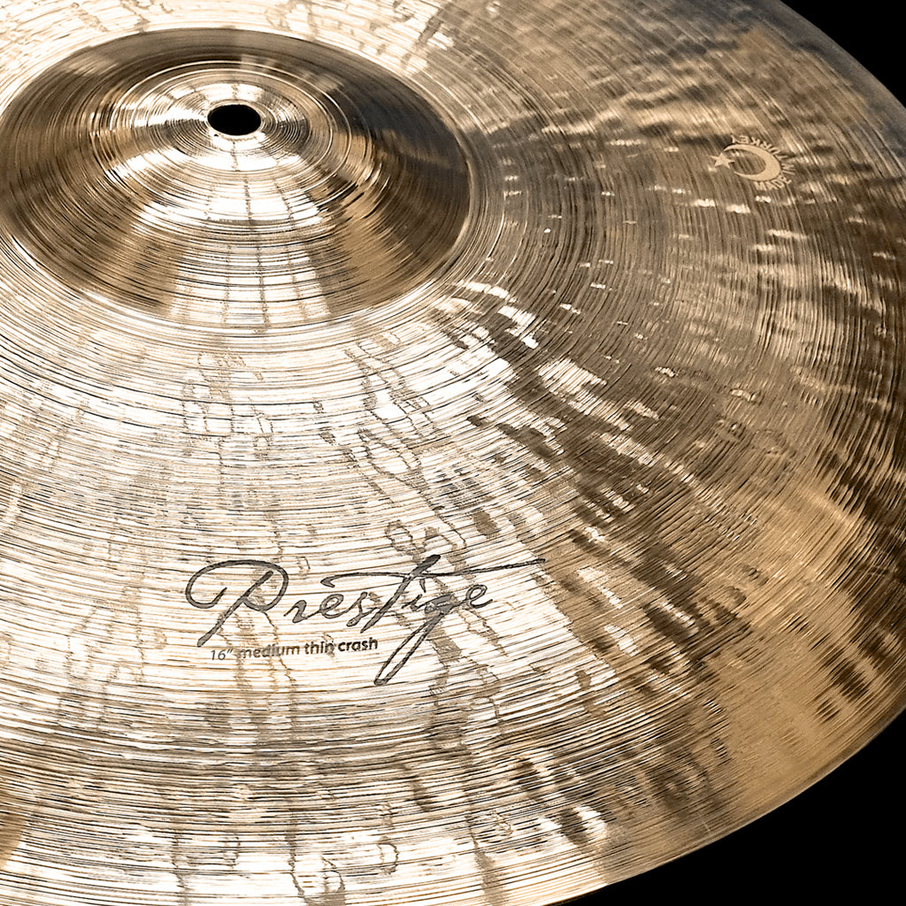 Close Up of Rech Prestige 16" Medium Thin Crash Cymbal