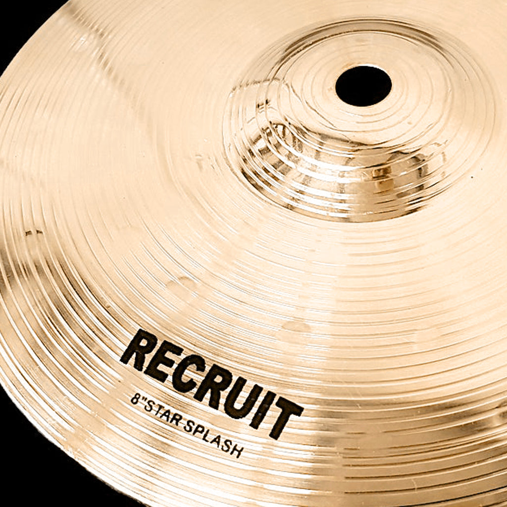 Close Up of Rech Recruit 8" Splash Cymbal