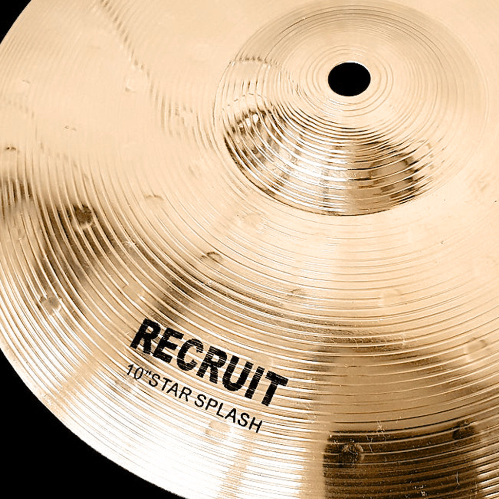 Close Up of Rech Recruit 10" Splash Cymbal