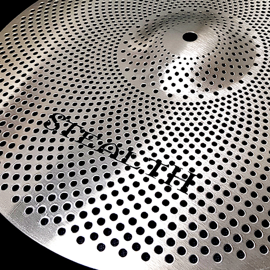 Close up of Rech Stealth 14'' Low Volume Crash Cymbal
