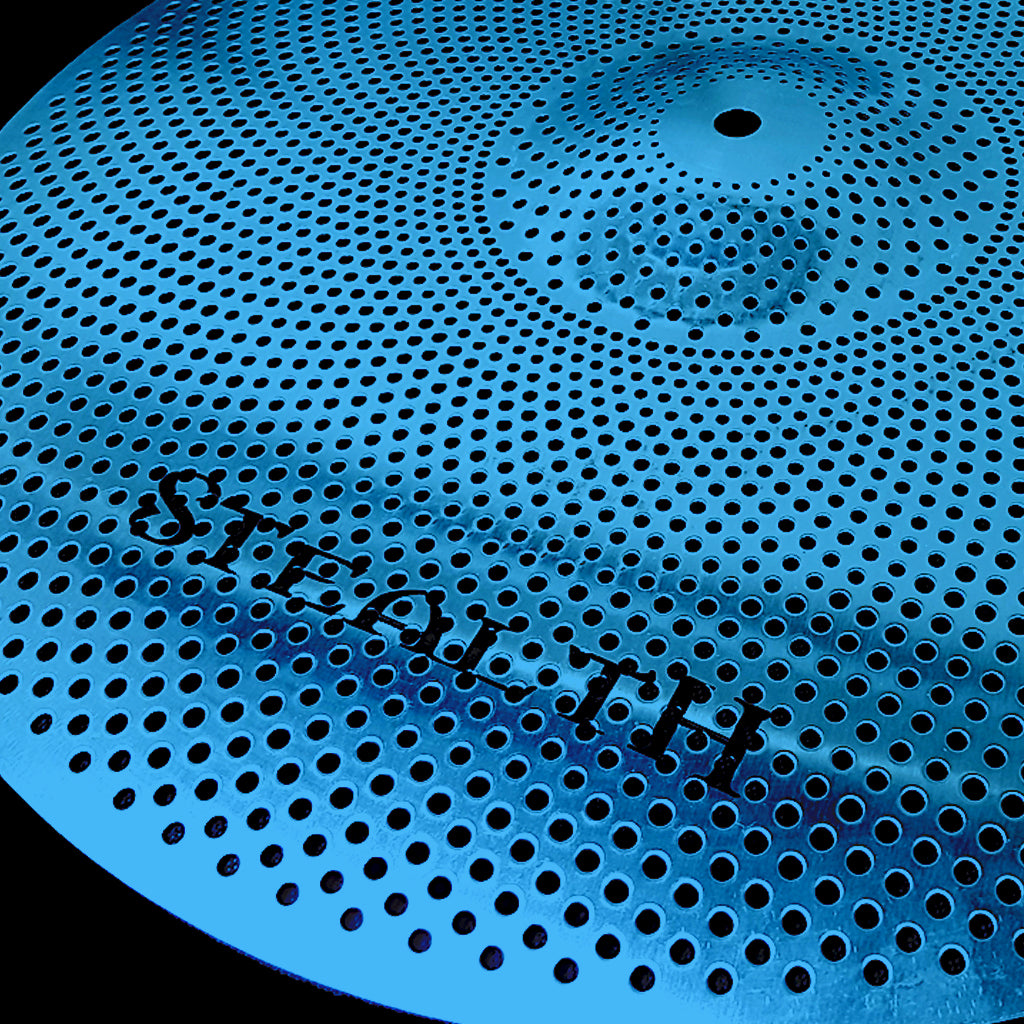 Rech Stealth 20" Low Volume Ride Cymbal - Blue