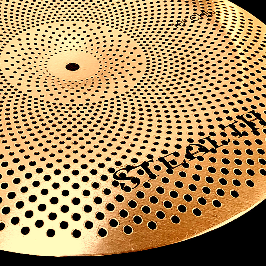 Rech Stealth 16" Low Volume China Cymbal - Gold