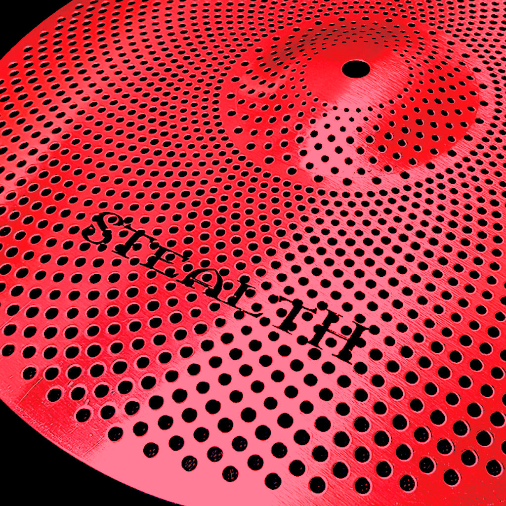 Rech Stealth 16" Low Volume Crash Cymbal - Red