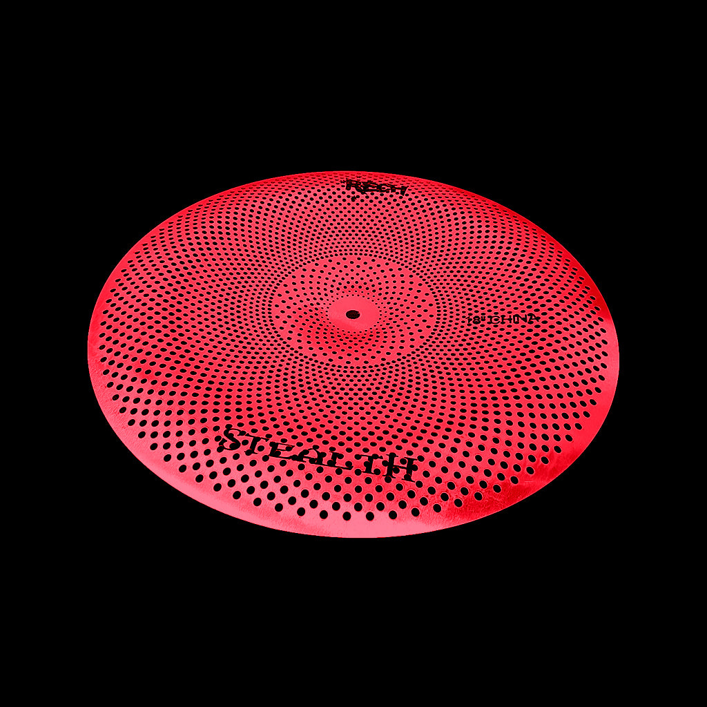 Rech Stealth 18" Low Volume China Cymbal - Red