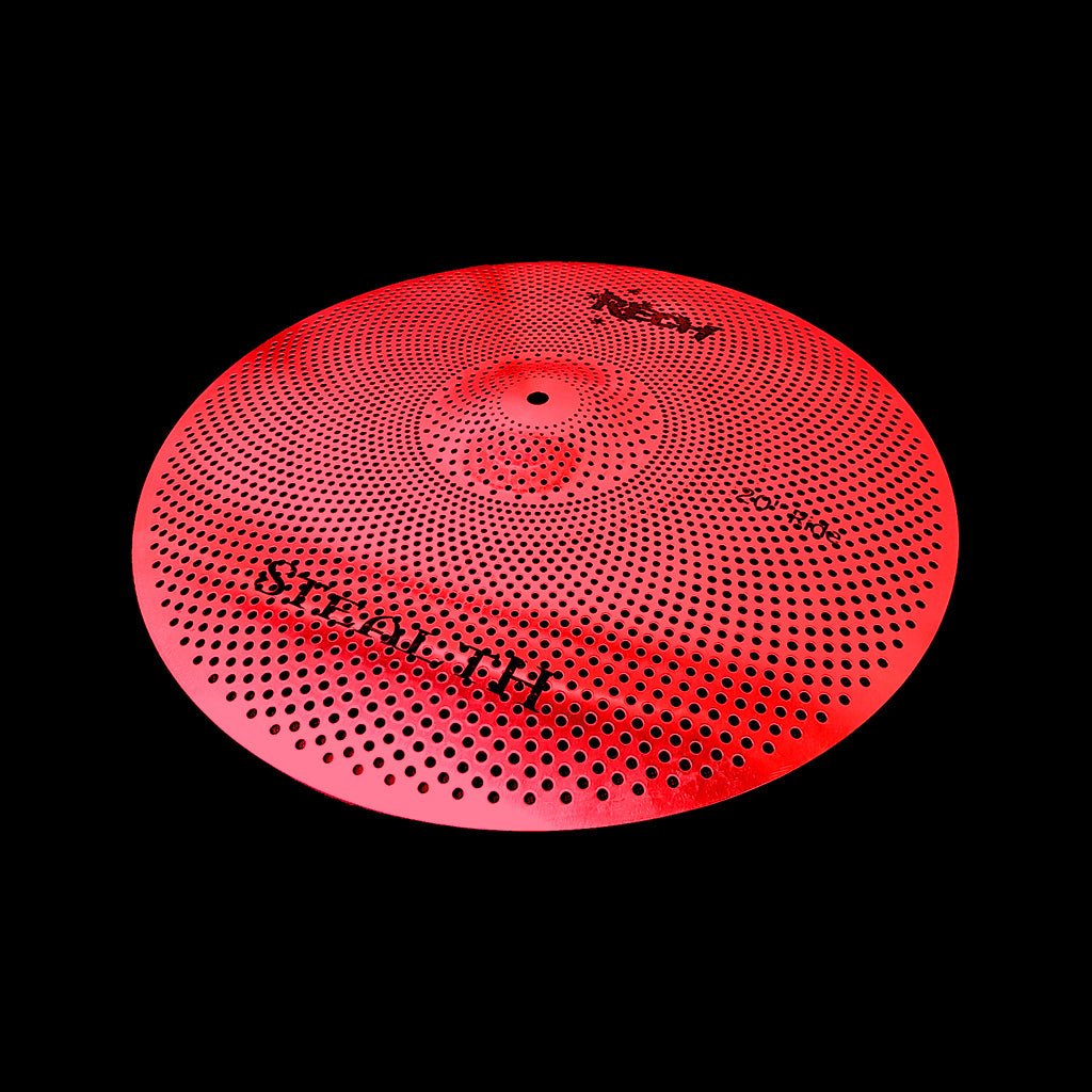 Rech Stealth 20" Low Volume Ride Cymbal - Red
