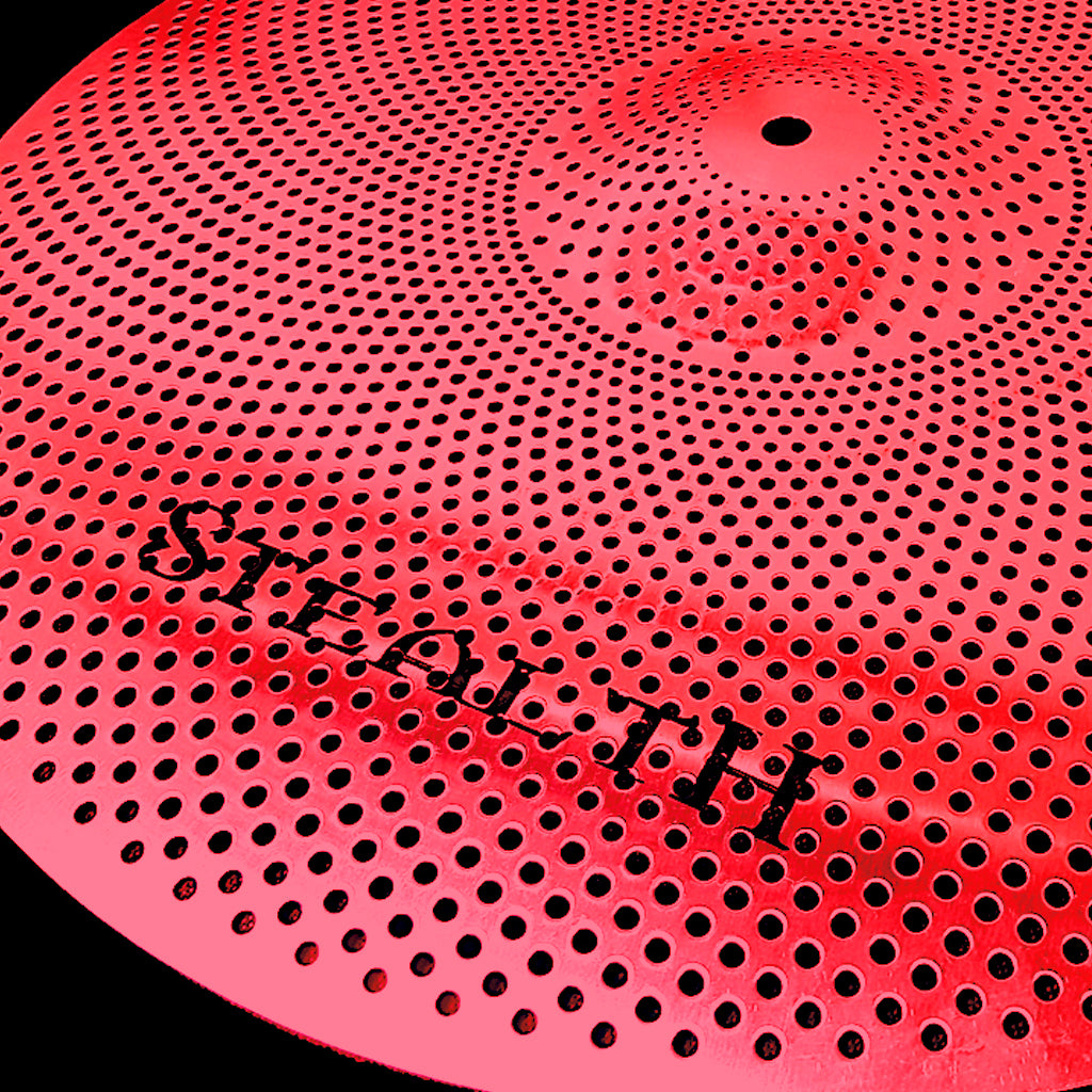 Rech Stealth 20" Low Volume Ride Cymbal - Red