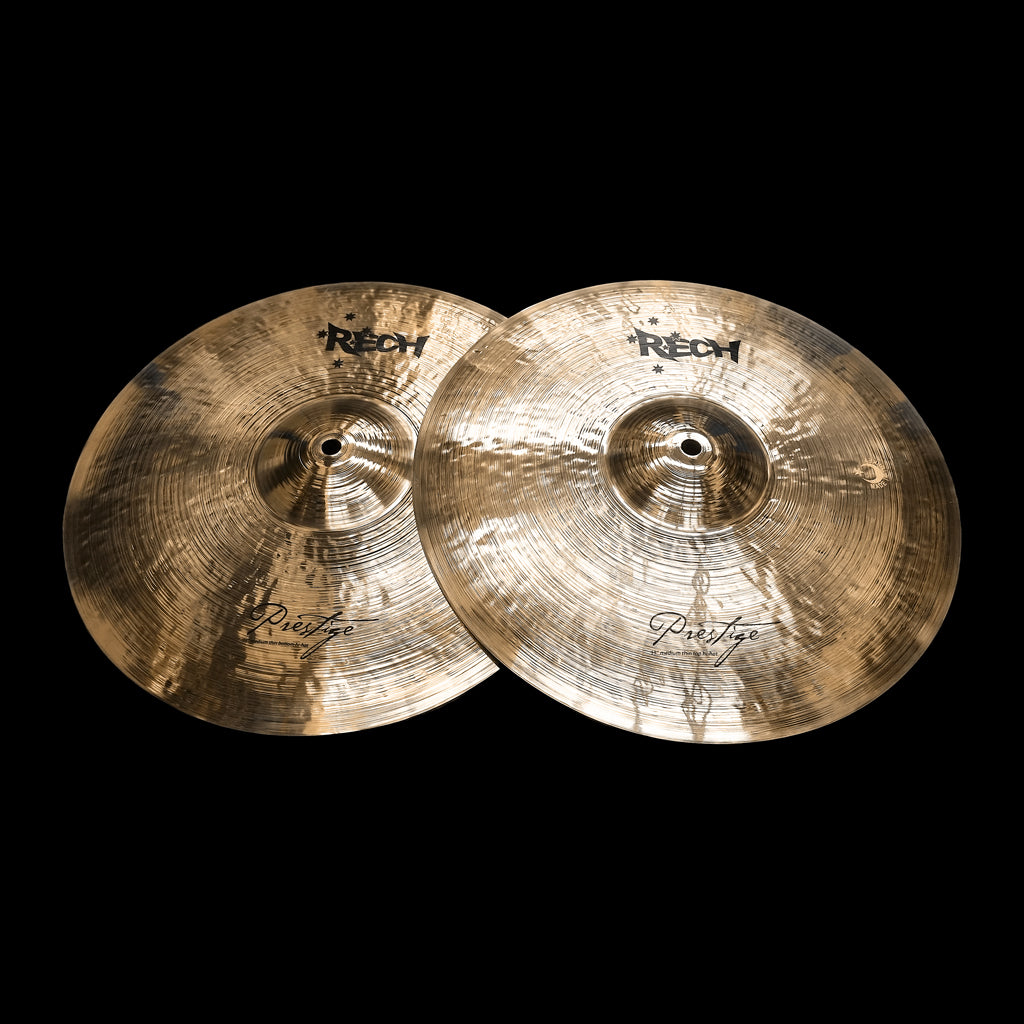 Rech Prestige 15" Medium Thin Hi Hat Cymbals