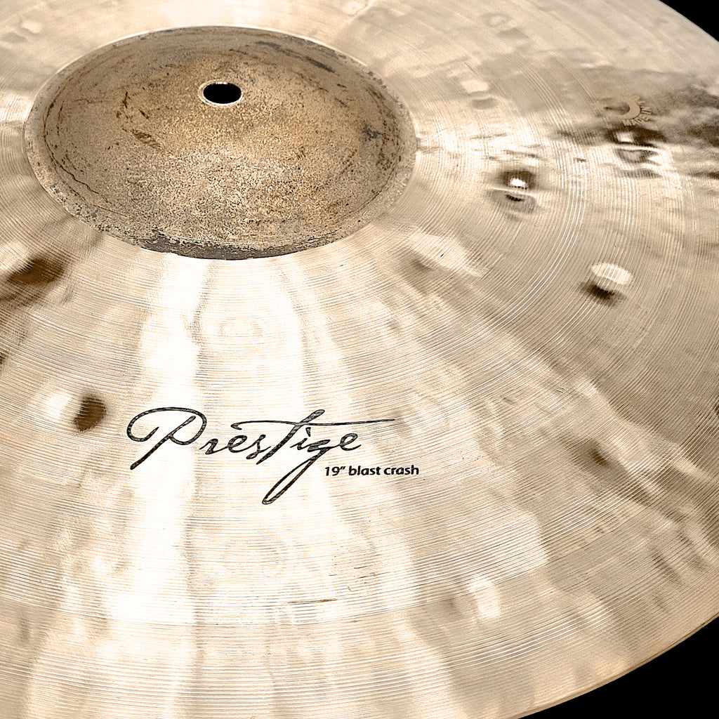 Close Up of Rech Prestige 19" Blast Crash Cymbal