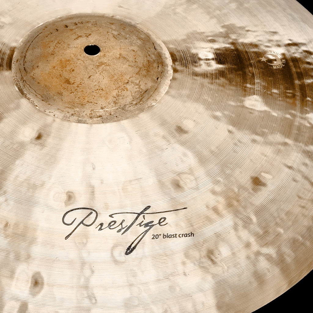 Close Up of Rech Prestige 20" Blast Crash Cymbal